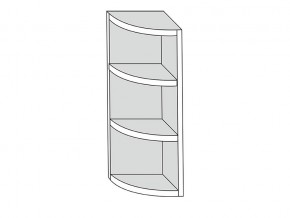 19.30.0р Полка угловая (h=913) радиусная  ЛДСП УНИ в Копейске - kopejsk.magazin-mebel74.ru | фото