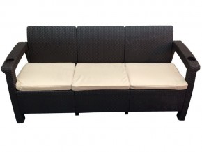 Диван Yalta Sofa 3 Set шоколадный в Копейске - kopejsk.magazin-mebel74.ru | фото