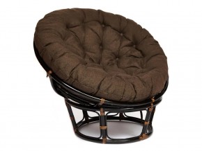 Кресло Papasan 23/01 W с подушкой Antique brown, ткань Коричневый в Копейске - kopejsk.magazin-mebel74.ru | фото