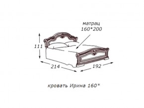 Кровать 2-х спальная 1600*2000 с ортопедом в Копейске - kopejsk.magazin-mebel74.ru | фото