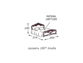 Кровать 2-х спальная 1800*2000 с ортопедом в Копейске - kopejsk.magazin-mebel74.ru | фото