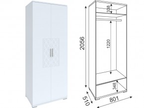 М01 Шкаф двухдверный в Копейске - kopejsk.magazin-mebel74.ru | фото