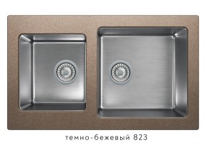 Мойка комбинированная Tolero twist TTS-840 Темно-бежевый 823 в Копейске - kopejsk.magazin-mebel74.ru | фото