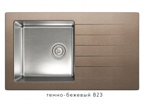 Мойка комбинированная Tolero twist TTS-860 Темно-бежевый 82 в Копейске - kopejsk.magazin-mebel74.ru | фото